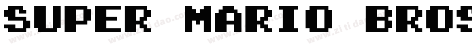 Super Mario Bros. 2字体转换